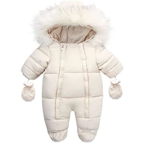 Baby Boys Snowsuit Infant Girls Snow Suits Winter Romper Coat Jackets Toddler Jumpsuits Outerwear Clothes Essentials