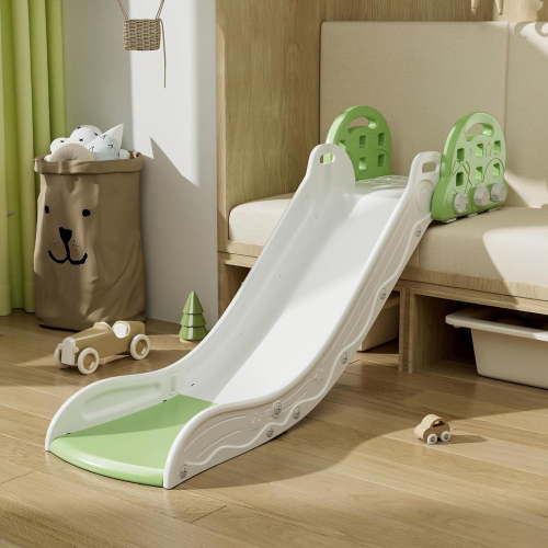 Ealing Kids Indoor Sofa Slide Home Bed Playset Climbers Toys for Toddler Age 1-5,Green