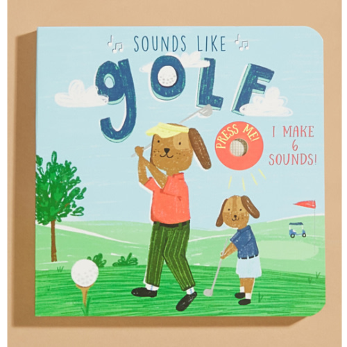Sounds Like Golf Book by Mudpie in Green | Tullabee