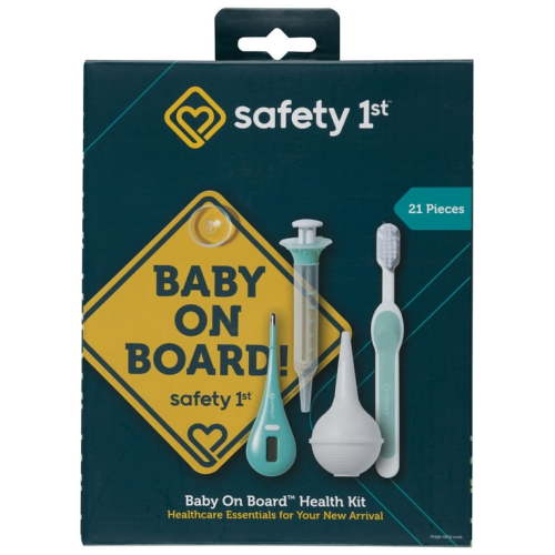 Safety 1st Baby on Board Health Kit, Seafoam