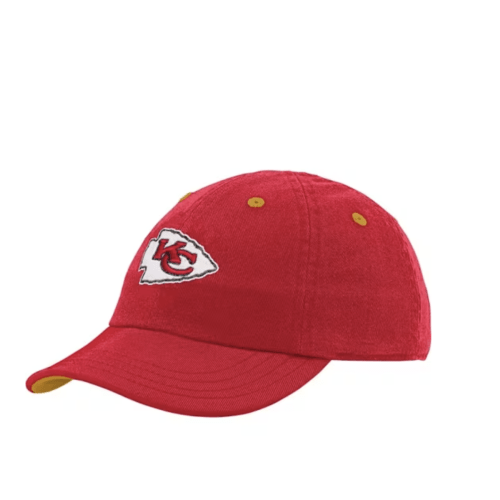 Kansas City Chiefs Baby Red Team Slouch Adjustable Hat - 133421960