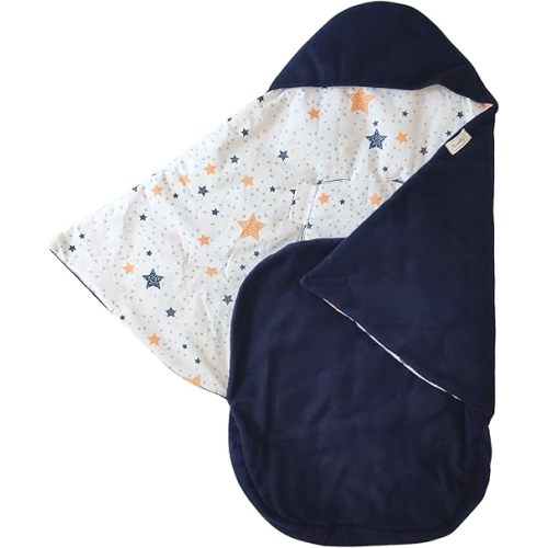 Car Seat Blanket for Babies - Winter Cover and Stroller Bunting Bag - Universal Fit for Infants (Brown)