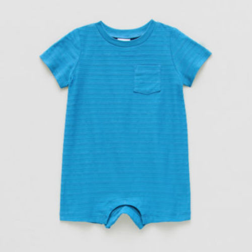 Okie Dokie Baby Boys Short Sleeve Romper