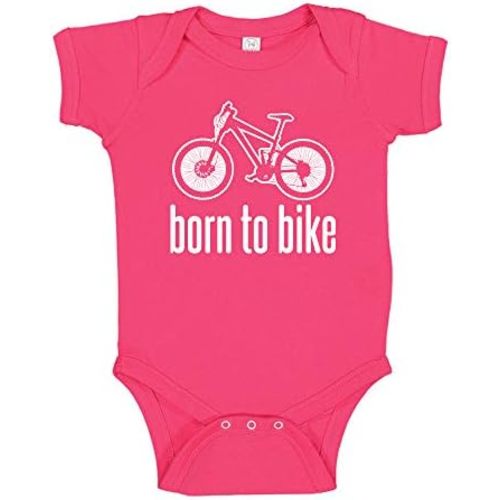 Born to Bike Baby Bodysuit/Toddler T-Shirt for The Cyclist Parents