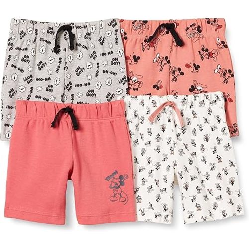 Amazon Essentials Disney | Marvel | Star Wars Baby Boys' Shorts, Multipacks