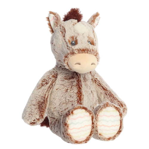 ebba - Large Brown Cuddlers - 14" Promise Pony - Adorable Baby Stuffed Animal
