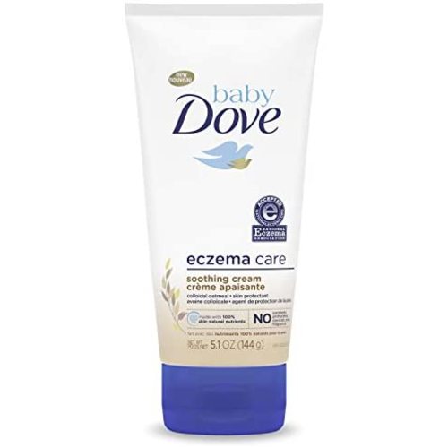 Baby Dove Soothing-Cream To Soothe Delicate Baby Skin Eczema Care No Artificial Perfume or Color, Paraben Free, Phthalate Free 5.1 oz