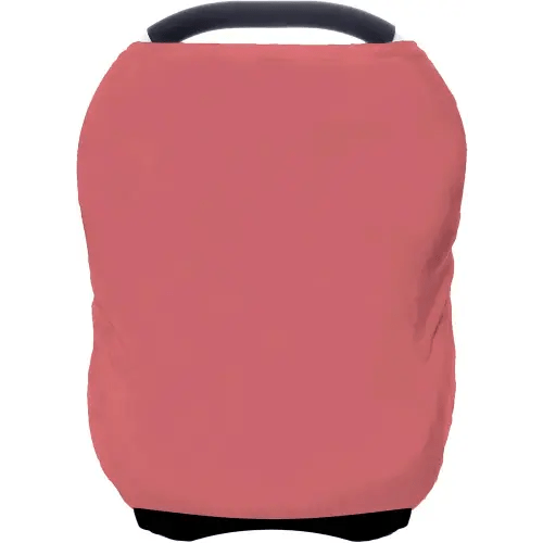 Car Seat Covers Baby - Multi-use Cover Carseat Canopy, Breathable Breastfeeding Cover, Car Seat Covers for Bbies, Boys & Girls Shower Gifts (Watermelon red)