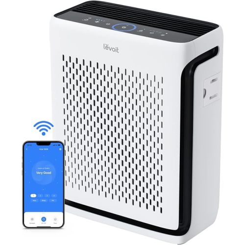 LEVOIT Air Purifier for Home Pets Bedroom Dorm Room Washable Pre-Filter