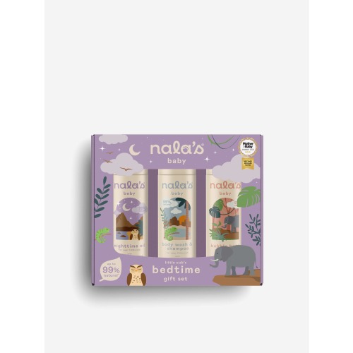 Nala's Baby Bedtime Gift Set (x3 200ml)