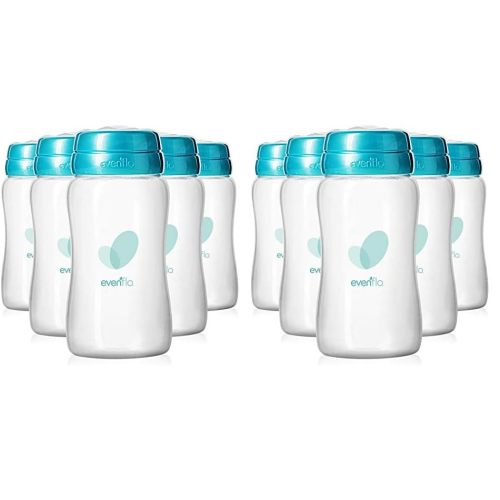 Evenflo Advanced Breast Milk Collection Bottles, 5oz 12 Pack