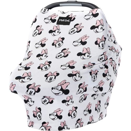 Disney 5-in-1 Cover, Minnie Mouse, Added Privacy for Breastfeeding, Car Seat, Stroller