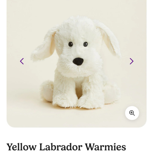 Yellow Labrador Warmies | Microwavable Yellow Labrador Warmies Stuffed Animal | Warmies USA
