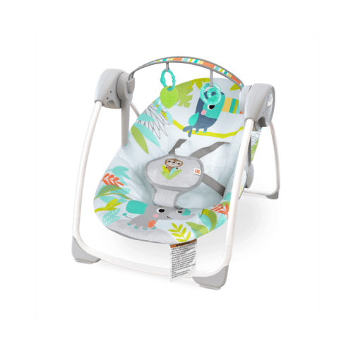 Bright Starts Rainforest Vibes Portable Swing - Cream - One Size