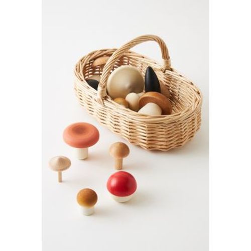 Forest Mushrooms Basket Toy Set
