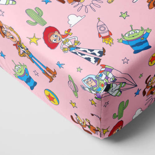 Disney & Pixar Toy Story Stars Fitted Crib Sheet