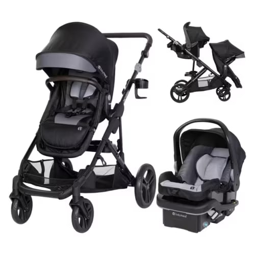 Baby Trend Morph Single to Double Modular Stroller Travel System