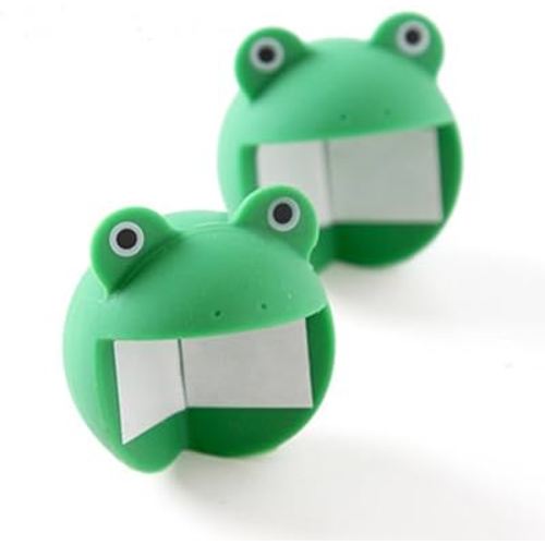 MXY Safety Anti-Collision Edge Corner Guard Protector Soft Silicone Thickening Collision Angle Table Desk Cover Pad Pack of 2 Units Green Frogs