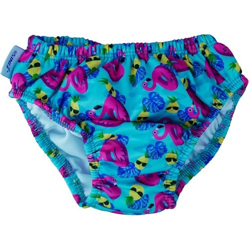 FINIS Reusable Swim Diaper for Babies - Snap Closure - UPF 50 & Up Sun Protection - Leak-Resistant Fit