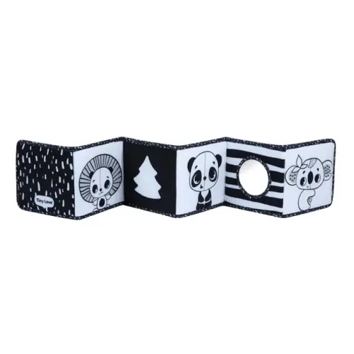 Tiny Love Black & White Decor Double Sided Book | Baby Bunting AU