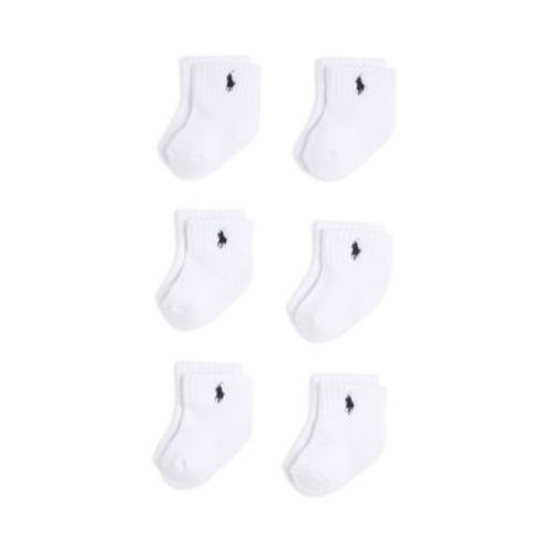 Boys' Classic Gripper Socks, Pack of 6 - Baby