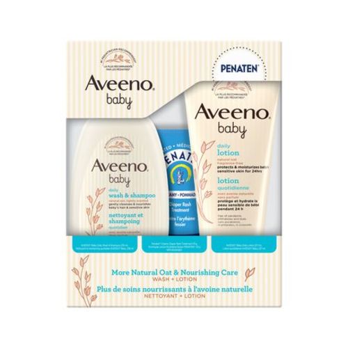 Aveeno Baby Gift Set, 3 Pack