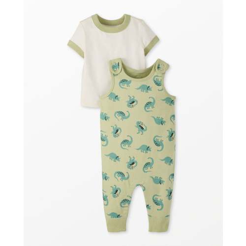 Baby T-Shirt & Overalls Set | Hanna Andersson