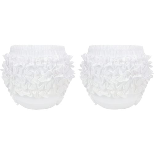 Century Star Baby Bloomers Ruffle Diaper Cover for Toddler Girls Newborn Toddler Kids Panties Bloomers Girl's Cotton Shorts