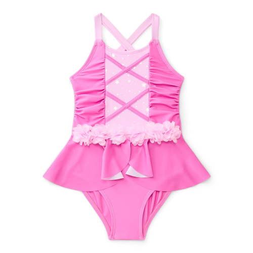 Character Toddler Girl Princess Cosplay Swimsuit, Sizes 12M-5T