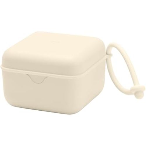 BIBS Pacifier Box, Ivory