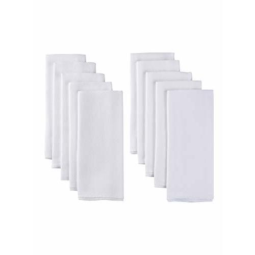 GERBER 10 Pack Organic Prefold Birdseye Diaper with Pad