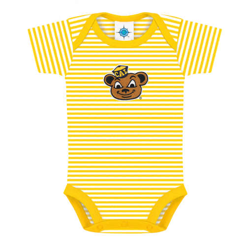 Cal Bears Striped Bodysuit | College Baby