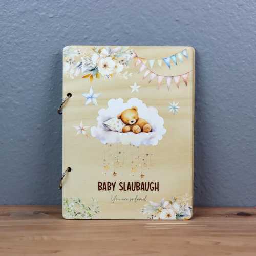 Baby Shower Gift, Cards of Celebrations Past, Personalized Baby Shower Holder, Card Display Storage, Card Album, Custom Card Keeper