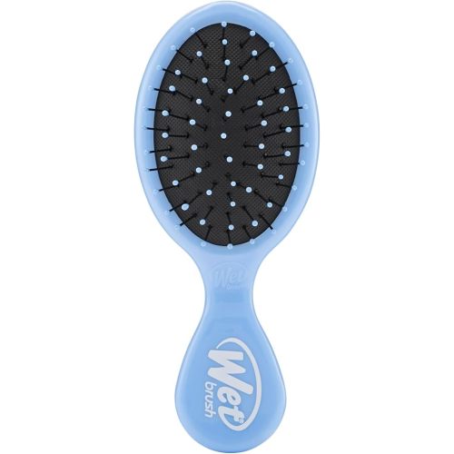 Wet Brush Squirt Detangling Brush, Sky - Mini Detangler Brush, No Tangle Ultra-Soft IntelliFlex Bristles, Wet & Dry Styling Hair Brush for Women & Men, All Hair Types