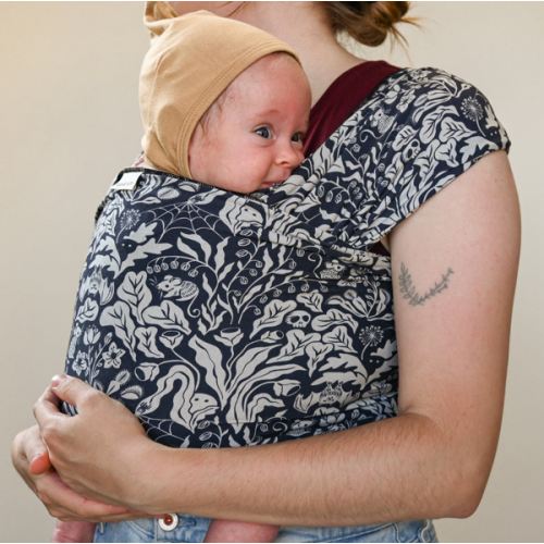 Hemlock Baby Wrap | Enchanted Black & White Baby Wrap