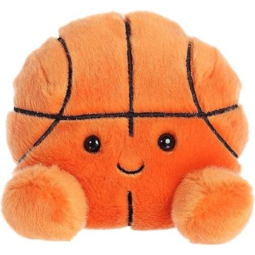 Aurora® Adorable Palm Pals™ Hoops Basketball™ Stuffed Animal - Pocket-Sized Play - Collectable Fun - Orange 5 Inches