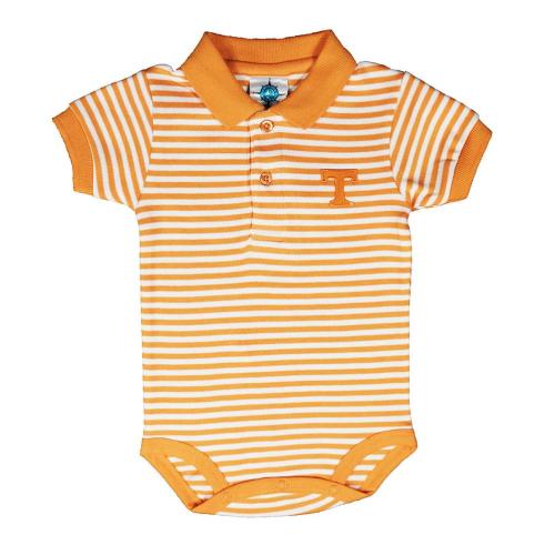 Vols | Tennessee Infant Striped Polo Bodysuit | Alumni Hall