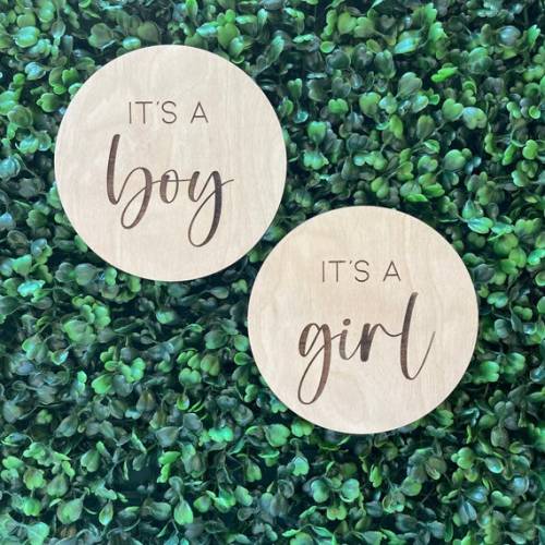 It's A Boy  It's A Girl Birth Announcement - Etsy