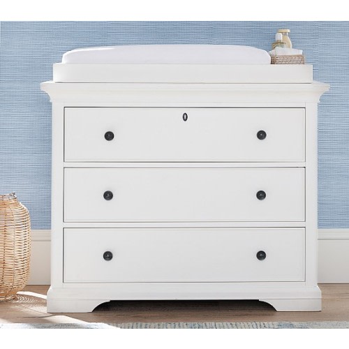 Larkin Changing Table Dresser & Topper | Pottery Barn Kids