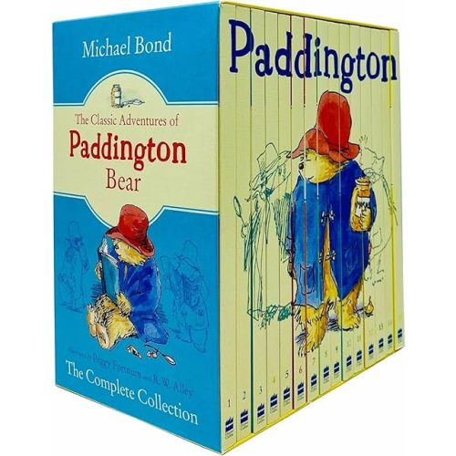 The Classic Adventures Of Paddington Bear The Complete Collection 15 Books Box Set By Michael Bond(Slipcase Edition) Paperback – January 1, 2022