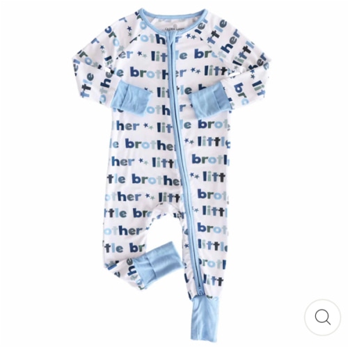 Convertible Zip Romper in Little Sibling | Caden Lane