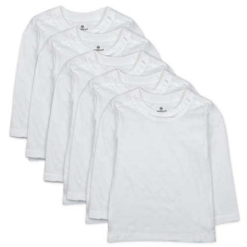 5-Pack Organic Cotton Long Sleeve T-Shirts | Honest Baby Clothing