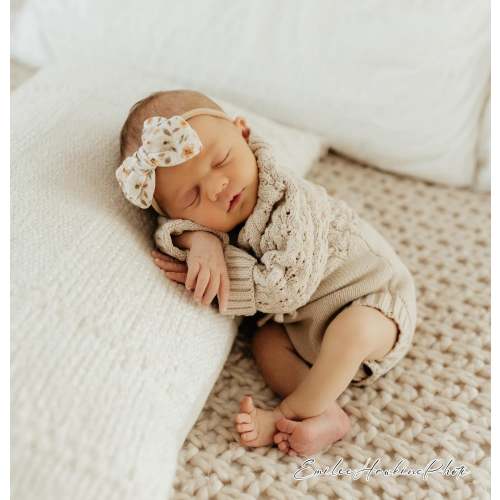 Zoya Knitted Sweater Romper – Olive and Cradle