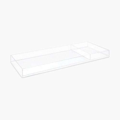 Nursery Works Acrylic Changing Tray - Clear Acrylic