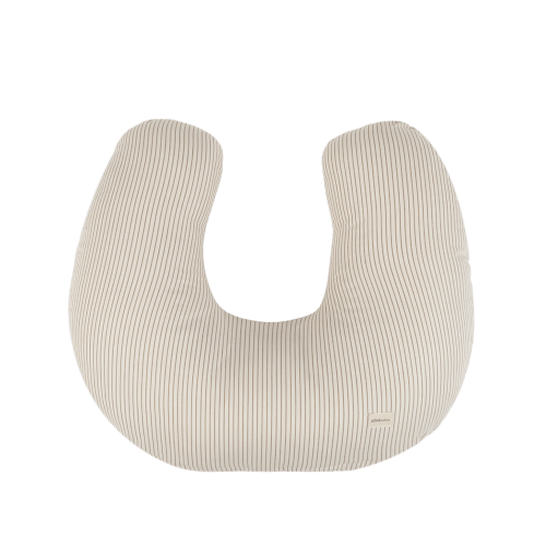 Beige Stripes Nursing Pillow