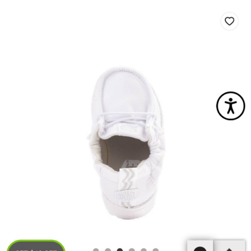 HEYDUDE LILDUDE Slip-On Casual Shoe - Baby - White | Journeys