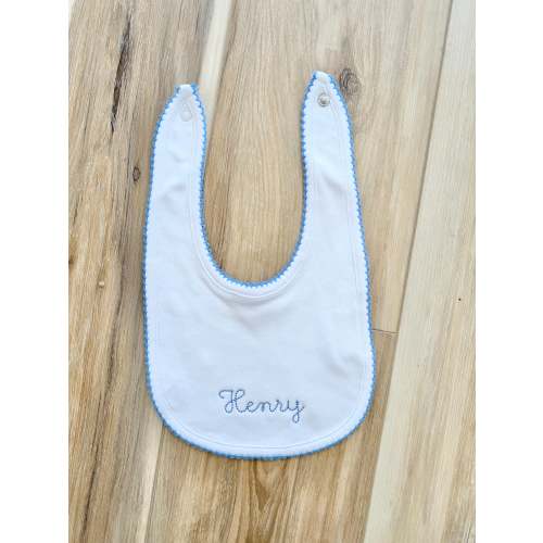 Blue Trim Bib