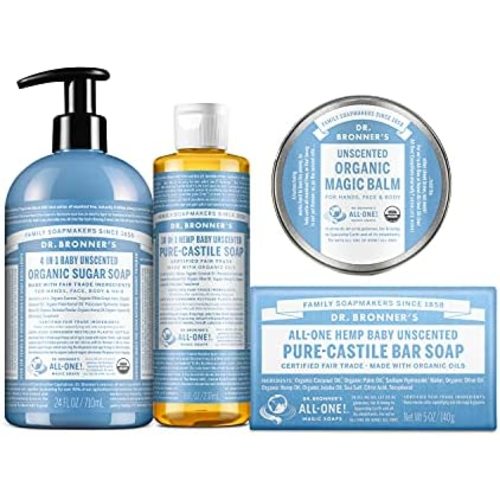 Dr. Bronner's Baby Unscented Gift Set