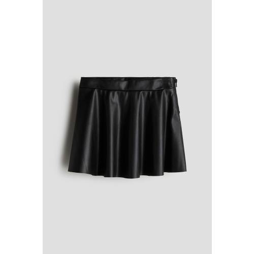 Coated Skirt, Black - size 3T (2-3Y)