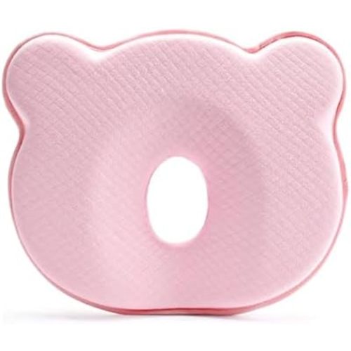 Portable Memory Foam Soft and Cozy Pillow,Breathable Bedding Set Prevent Flat Head Pillow Pink13